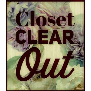 Final Markdowns Sale Closet Clean Out